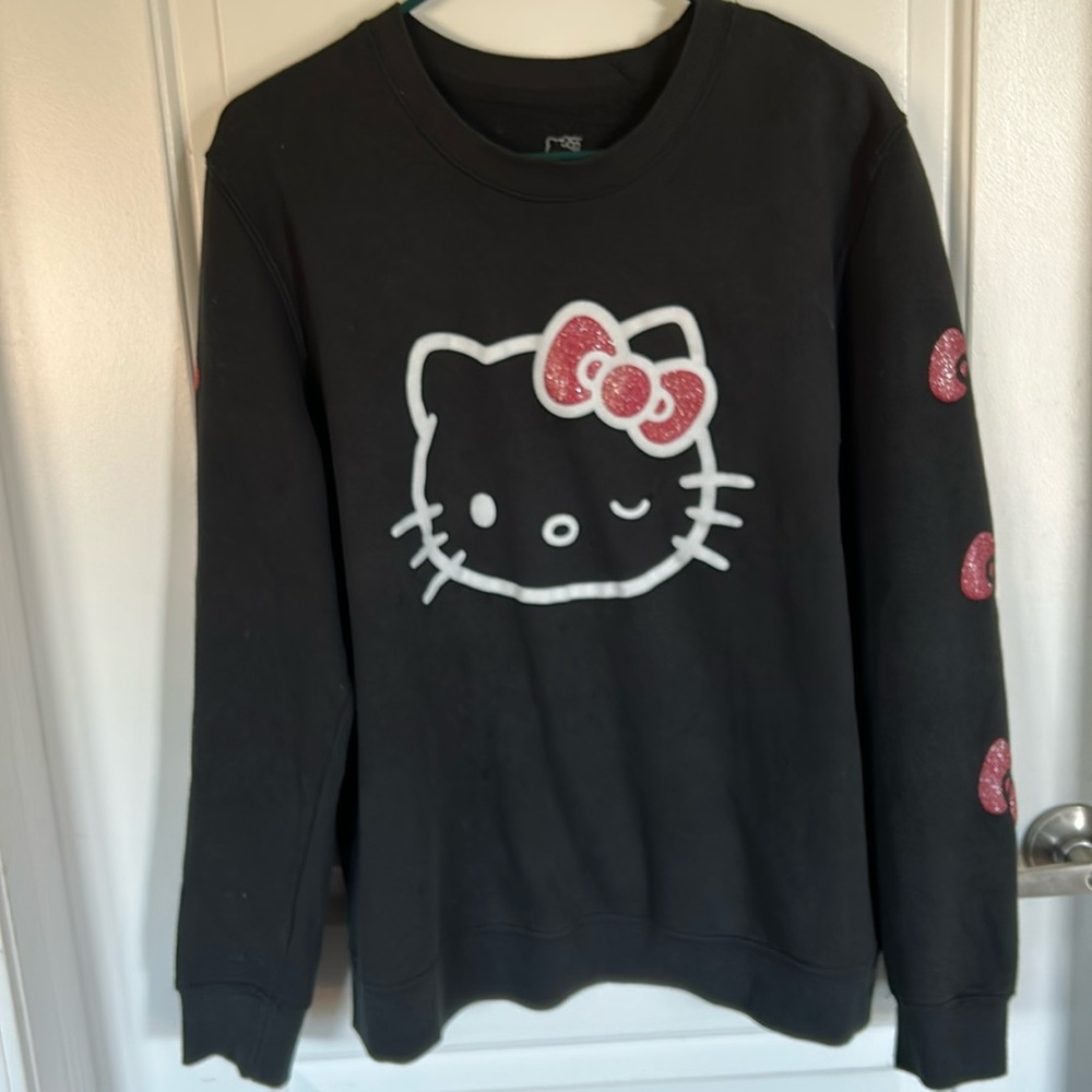 Hello Kitty ladies long sleeve sweatshirt size large